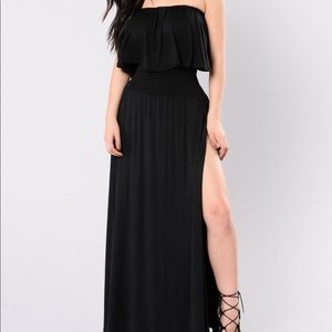 Off - The - Shoulder shirt with skirt set